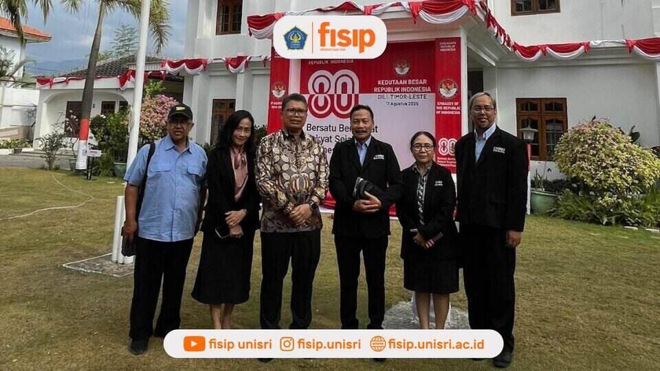 FISIP UNISRI Jalin Jejaring ke Timor Leste, Rektor Turun Langsung Pimpin Delegasi