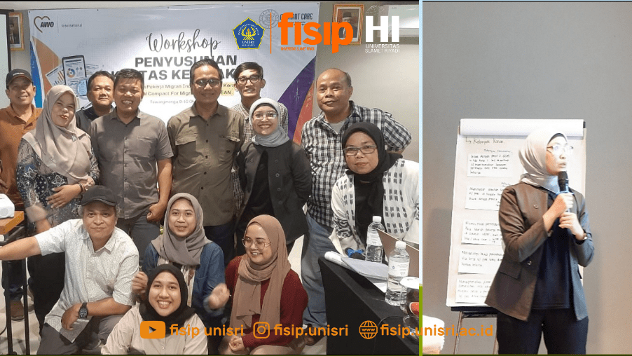 HI UNISRI dalam Workshop Penyusunan Policy Brief bersama Migrant CARE Jakarta