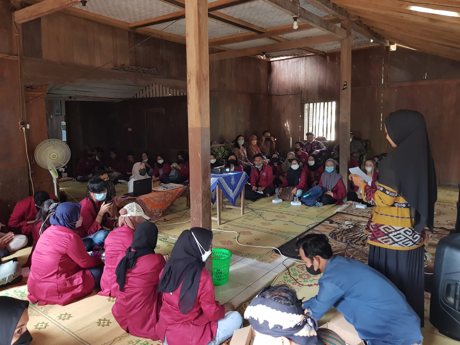 Studi Banding Mahasiswa Ilmu Komunikasi di Desa Wisata Ngidam Muncar, Kab. Semarang