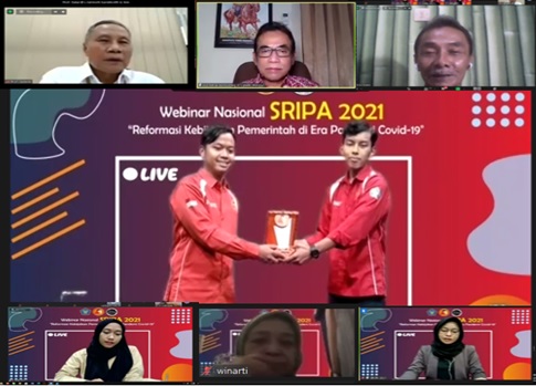 HIMADI UNISRI Surakarta menyelenggarakan Call Of Paper dan Webinar Nasional  Slamet Riyadi Conference On Public Administrastion (SRIPA ) 2021
